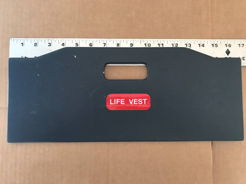 Panel, Life Vest Cover